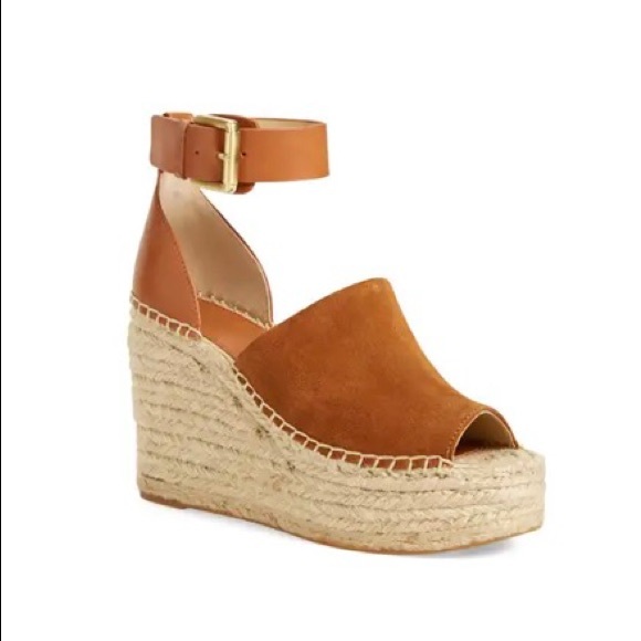 Marc Fisher Shoes - MARC FISHER LTD Adalyn Espadrille Wedge Sandal (Women)
8.5M, TAN/ SADDLE